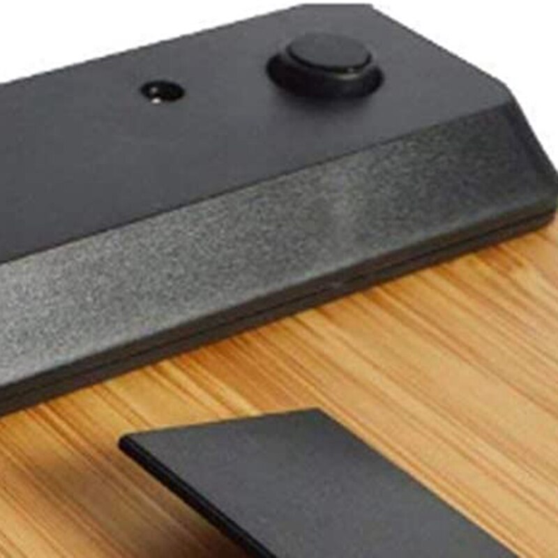 Digital Food Scale, Natural Bamboo Platform, Tare Function and Capacity for Grams and Ounces of Digital Kitchen Scale