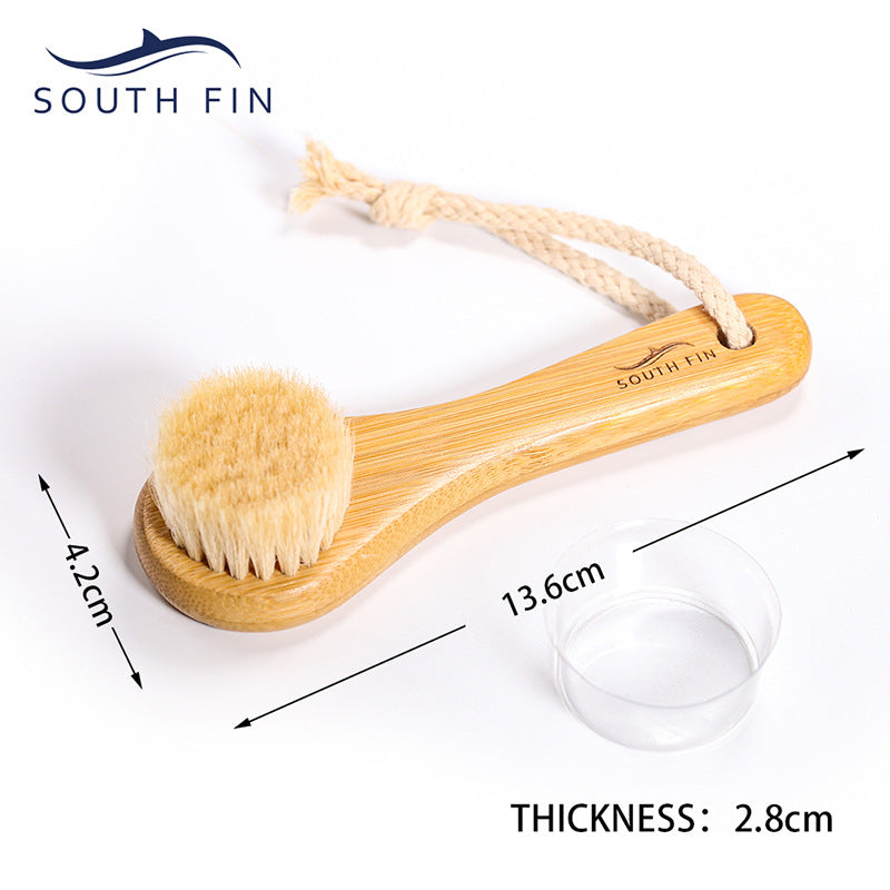 Face Brush Nanzhu Bamboo Facial Cleansing Massage Care Brush